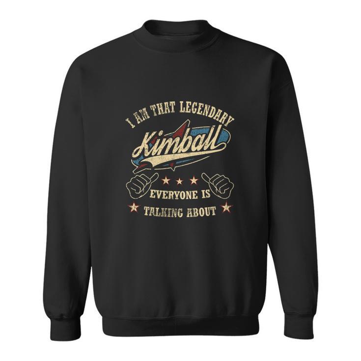 Kimball Shirt The Perfect Name Sweatshirt