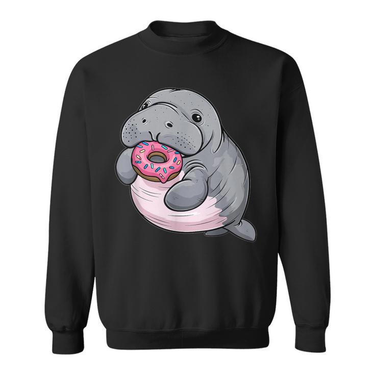 Lamantin Mignon En Forme De Beignet Sweater e