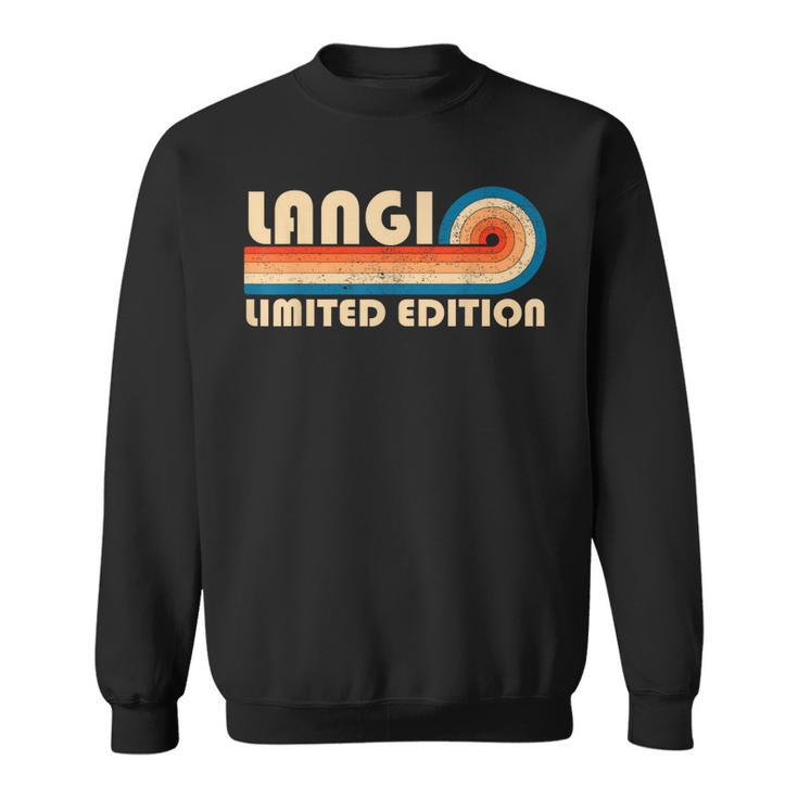 Langi Retro 70S 80Sunsettripe Camisa de entrenamiento