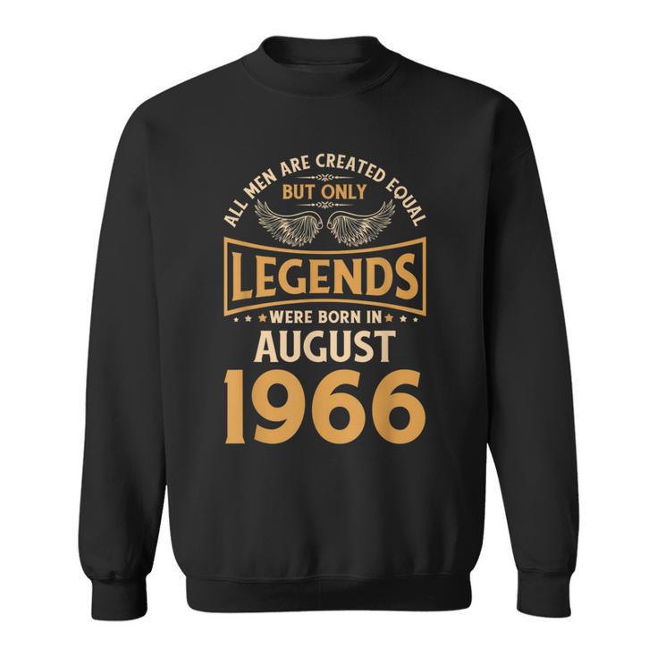 Les Légendes D'anniversaireont Nées En Août 1966 Sweater e