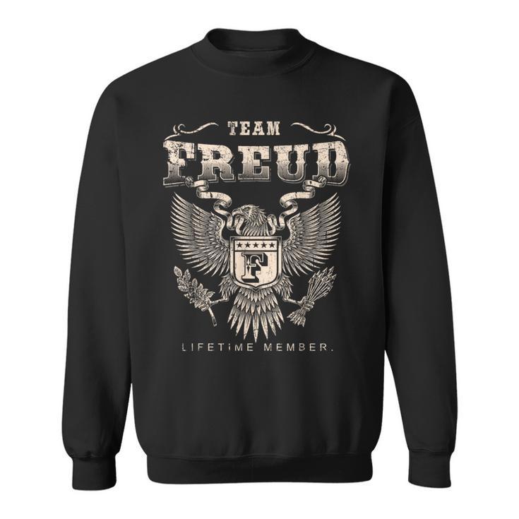Membre Àie De L'équipe Freud Freud Name Sweater e