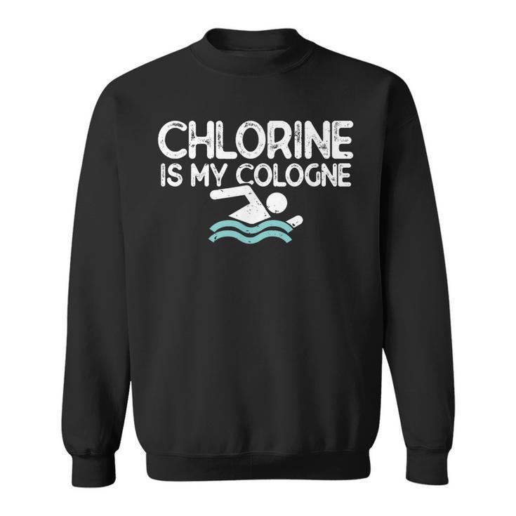 Men Swimming Saying Swimmer Sweatshirt