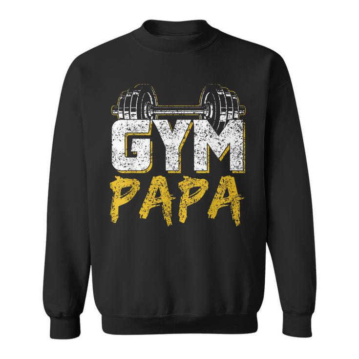 Palestra Papa Training Pesi Fitness Allenamento Papà Padre Felpa