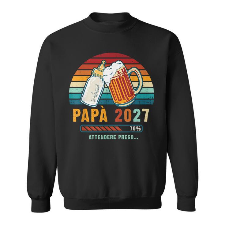 Papà 2027 Futuro Papà Annuncio Arrivo Del Bambino Felpa