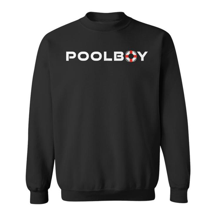 Pool Boy Swimming Pool Lifeguard Sweatshirt