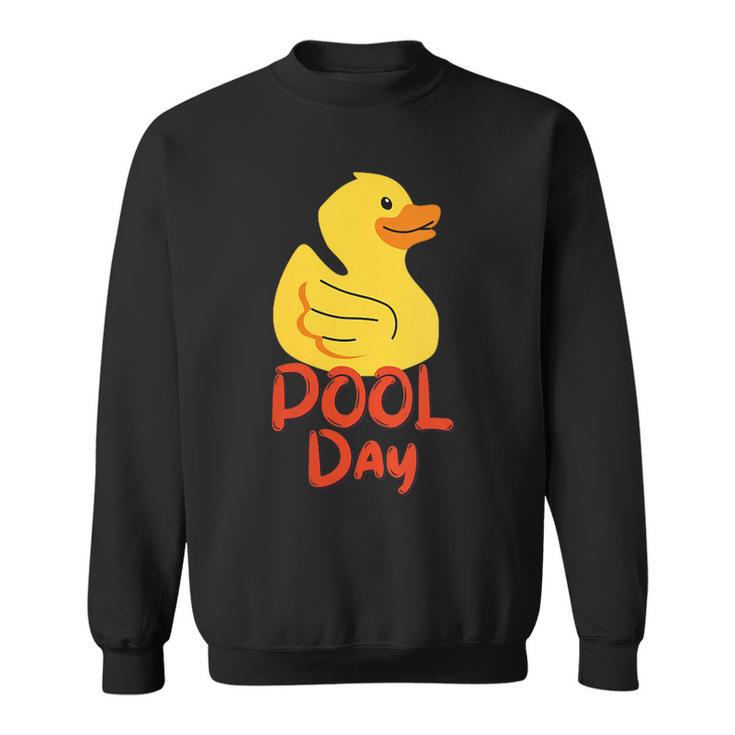 Pool Swimming Day Sweatshirt