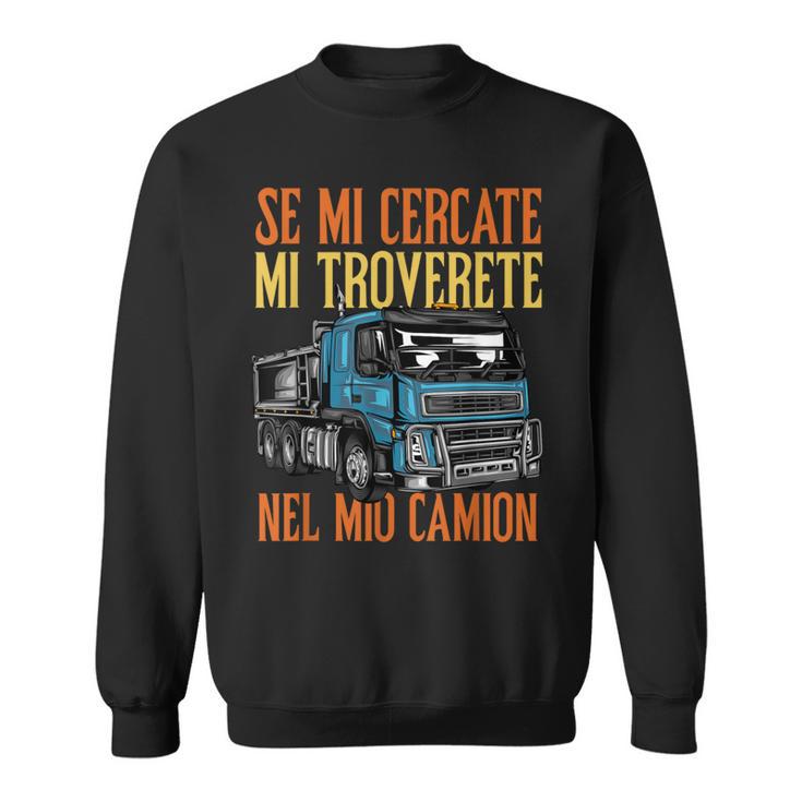 Regalo Camionista Camion Divertente Papà Felpa