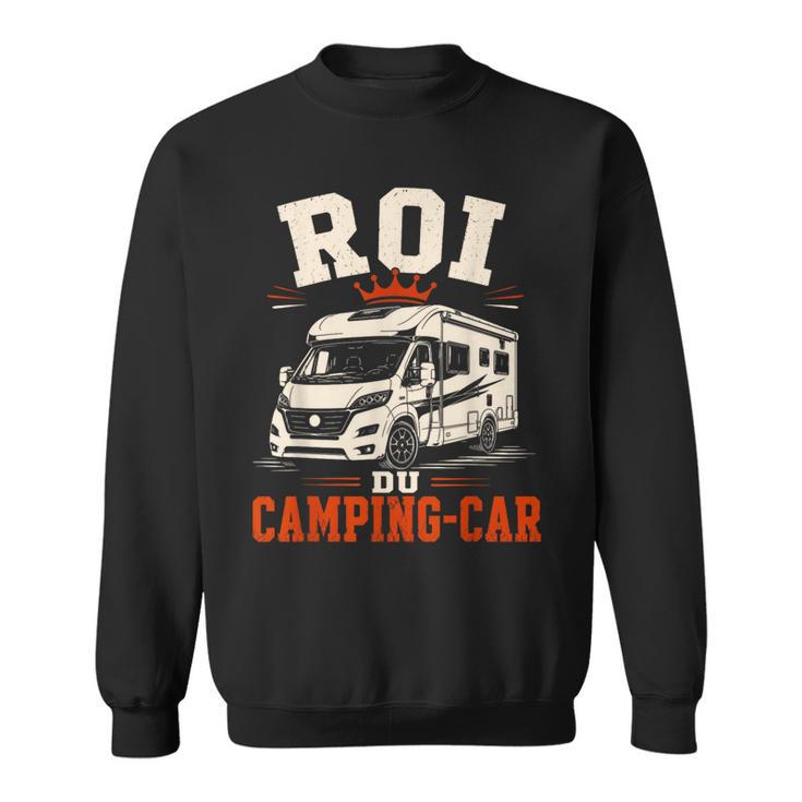 Roi Du Camping-Car Homme Camping-Cariste Humouroyage Sweater e