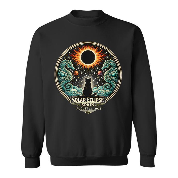 Spain Solar Eclipse 2026 Enjoy The Totality August 12 2026 Sweatshirt