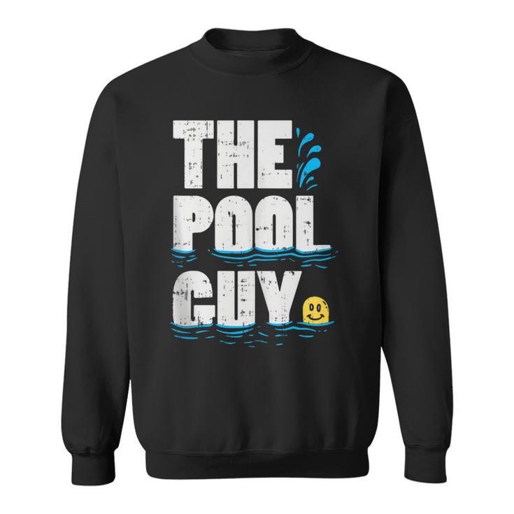 Summer Pool Guy Swimming Pool Boy Sweatshirt