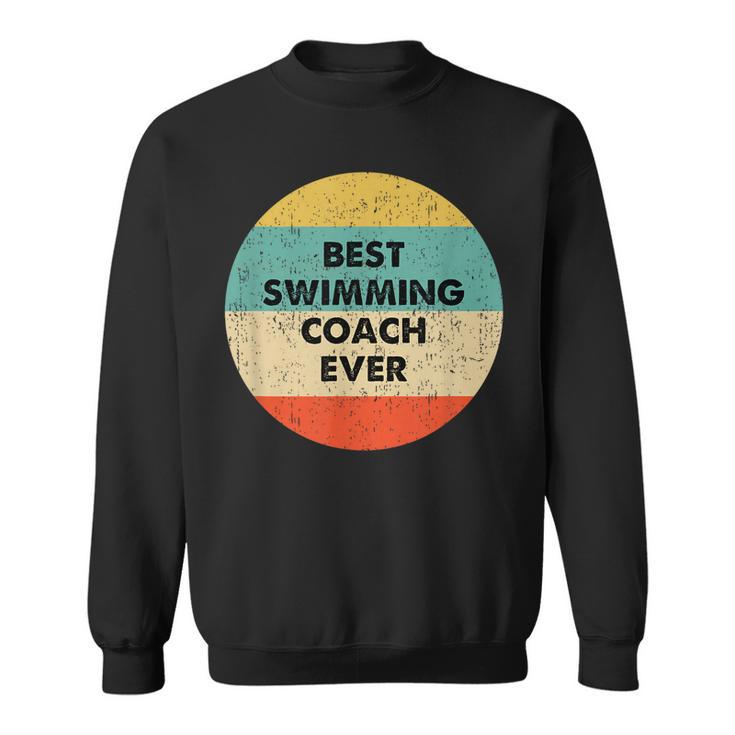 Swimming Coach Sweatshirt