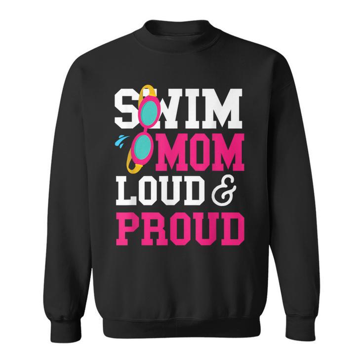 Swimming Swimmer Swim Mom Sweatshirt