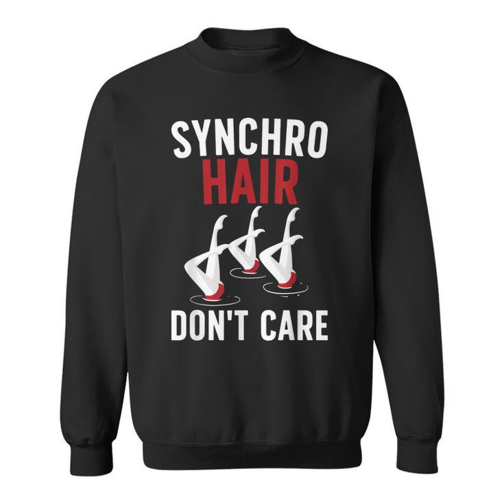 Synchronized Swimming Art For Men Women Synchronized Swim Sweatshirt