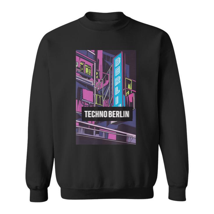 Techno Berlínubsuelo Rave City Idea De Regalo Camisa de entrenamiento