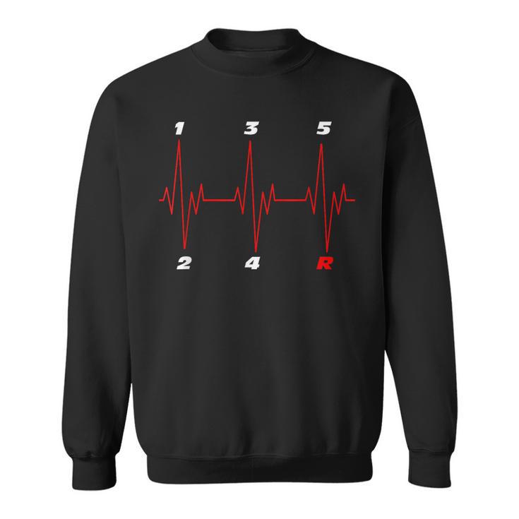 Transmisión Manual Heartbeat Motorsport Racer Cars Regalo Camisa de entrenamiento