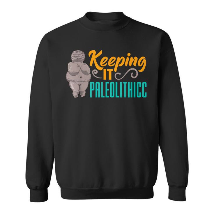 Venus De Willendorf Fertilidad Diosa Thicc Juego De Palabras Paleolítico Camisa de entrenamiento