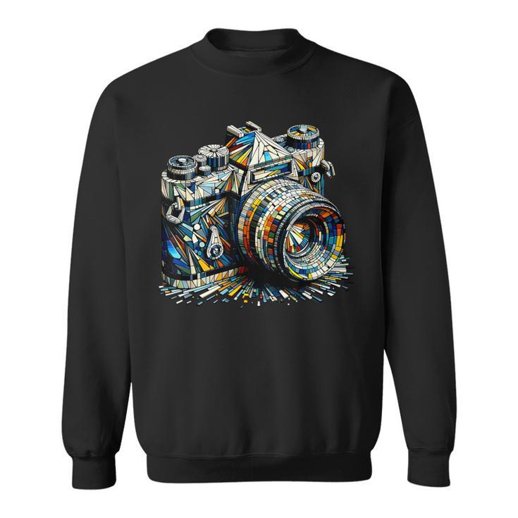 Vintage Appareil Photo Photographe Photographie Sweater e