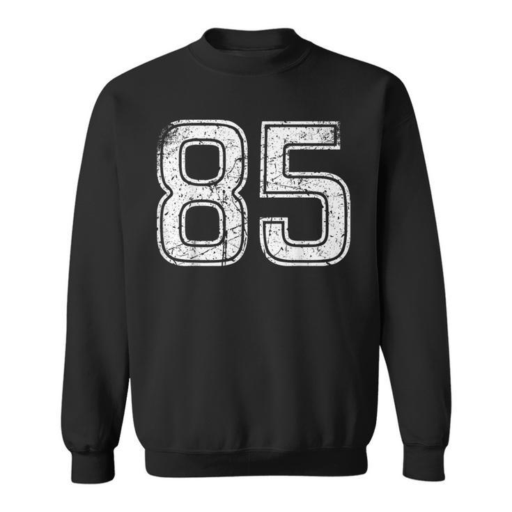 Vintage Number 85 Sports Team Sweatshirt