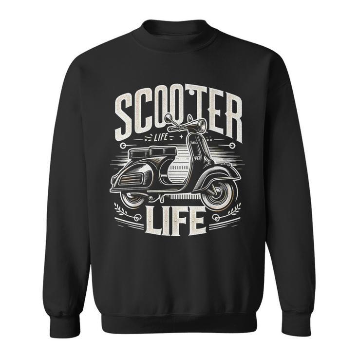 Vintagecooter Life Classic Cyclomoteurélo De Routecoot Italien Sweater e