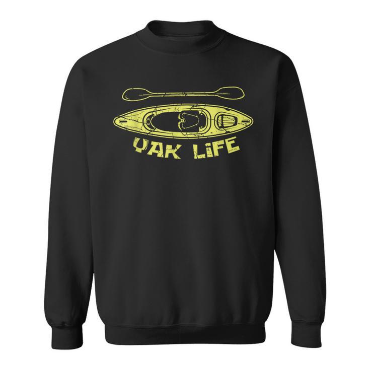 Yak Life Kayaker Or Canoeist Sweatshirt