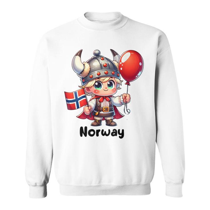 Bandera De Noruega Para Niños De Noruega Bandera Noruega Para Niñas Camisa de entrenamiento