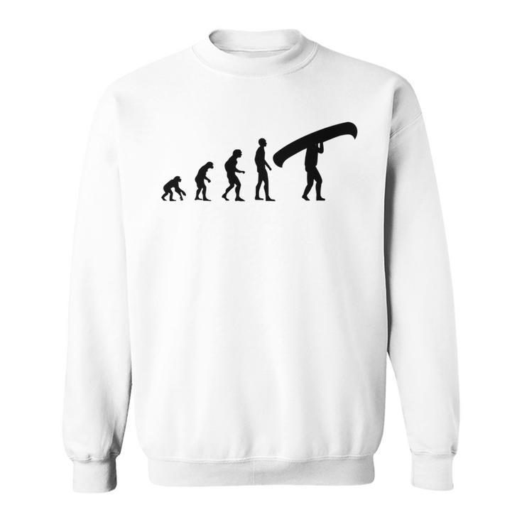 Canoe Evolution Canoeing Shirt  T-Shirt Sweatshirt