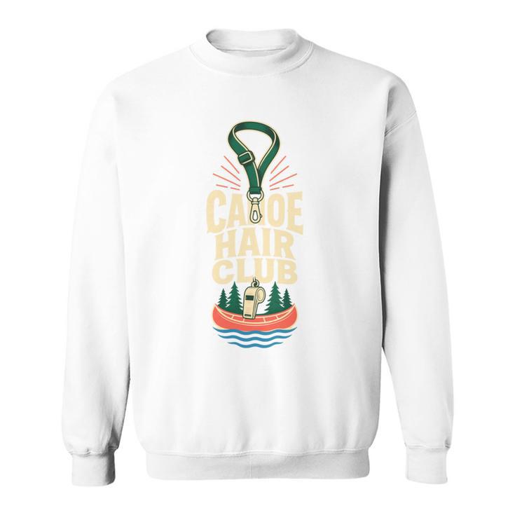 Canoe Hair Club Paddling Retro Sweatshirt