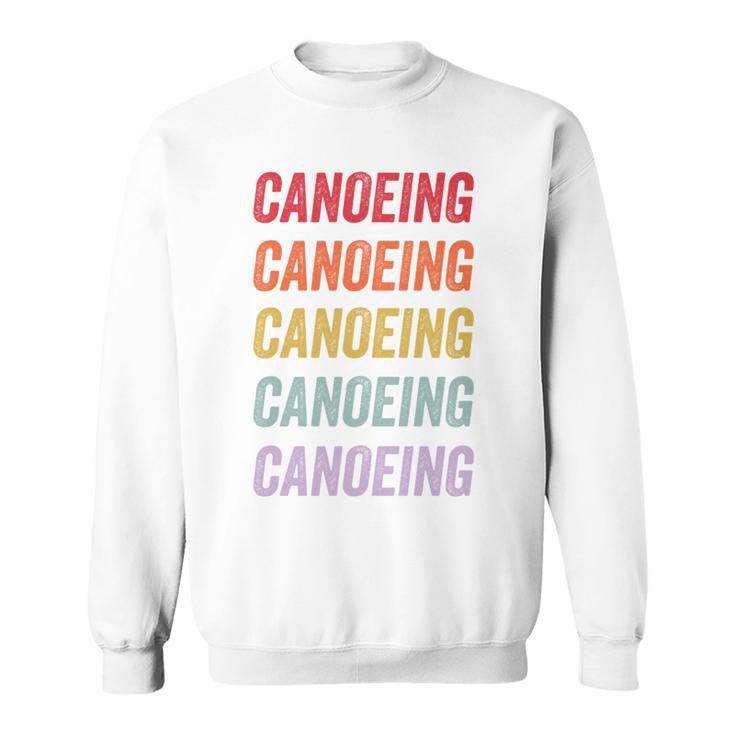 Canoeing Sweatshirt