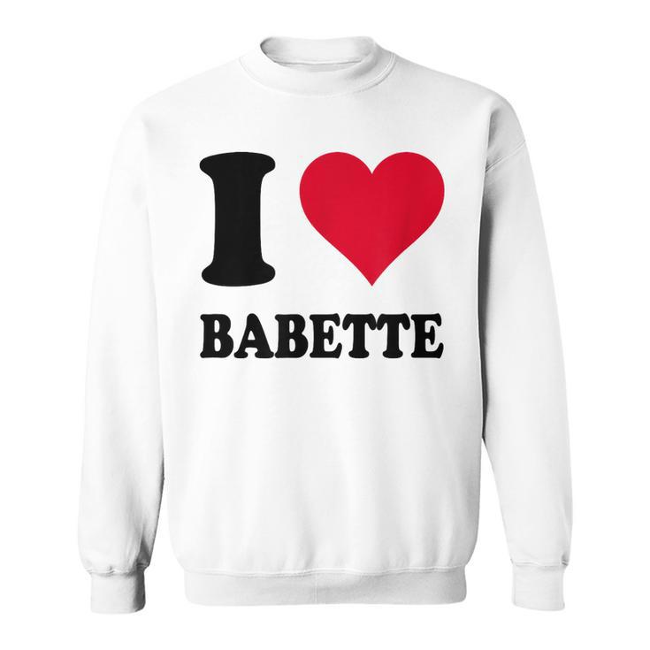 J'aime Babette Sweater e