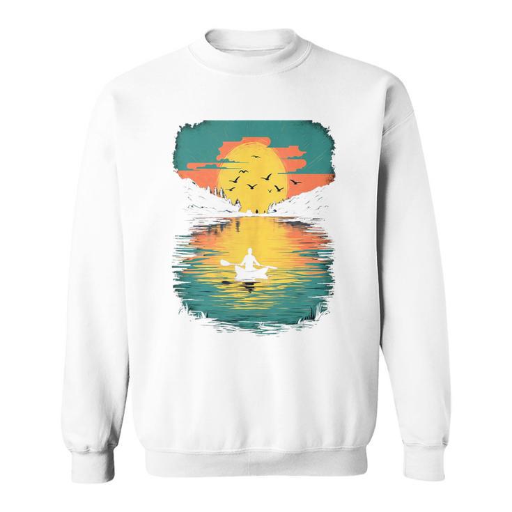 Kayak Kayak Canoe Lake Kayak Canoeing Sleeveless Sweatshirt