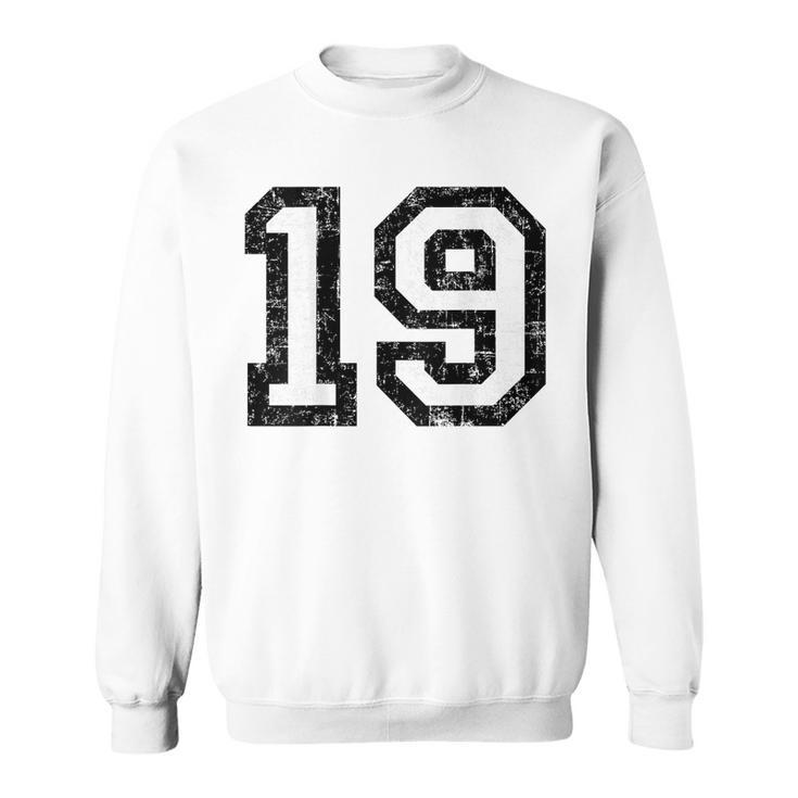 Numéro De Dossard 19Intage NoirBlanc No 19 Sweater e