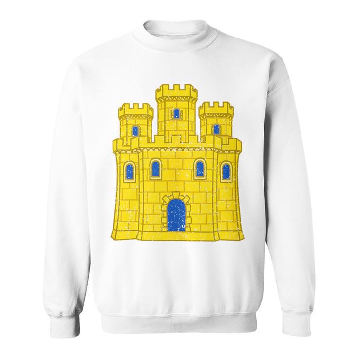 Reino De Castillo España Castillo Bandera Castilloímbolo Castilano In Mangas Camisa de entrenamiento