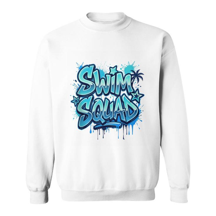 Swimming Matching Tee Sweatshirt