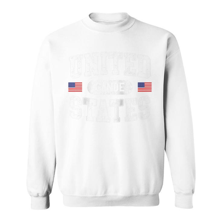United States Canoe Canoeing Raglan Baseball Tee Sweatshirt