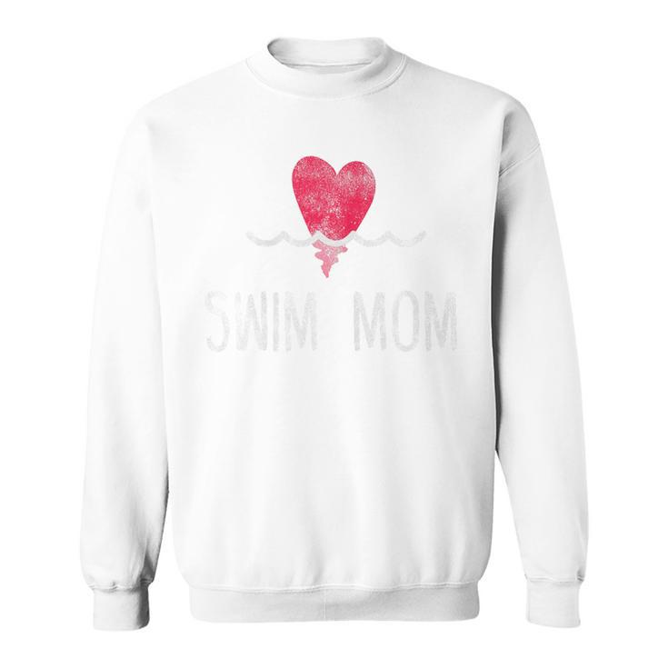 Vintage Swim Mom Shirt Swimming Family Swimmer Sweatshirt