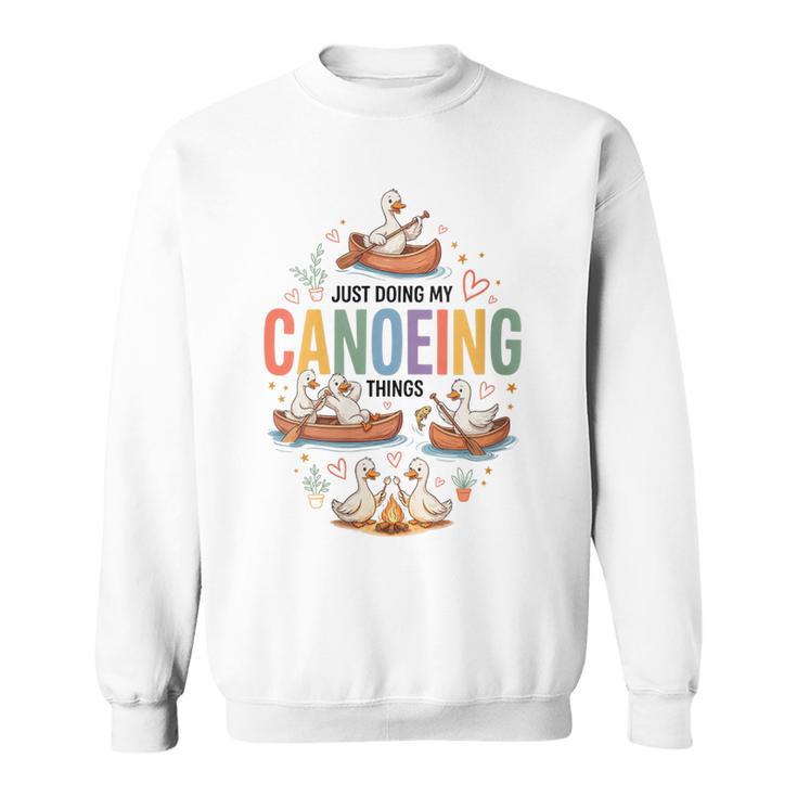 Women's Canoeing Canoe Paddle Water Flatwater Recreational Sweatshirt