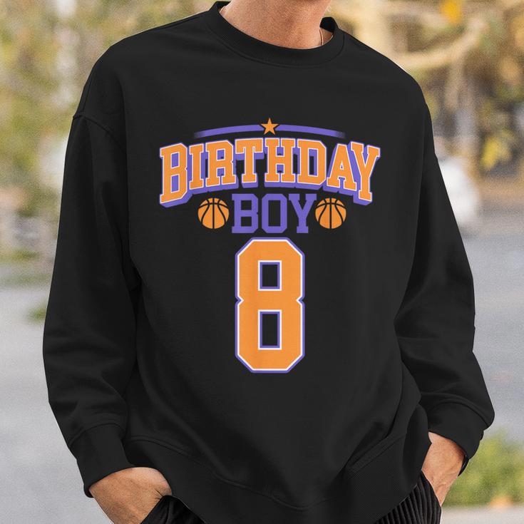 8º Cumpleaños Niño Baloncesto Amante 8 Años Bday Camisa de entrenamiento Regalos para él