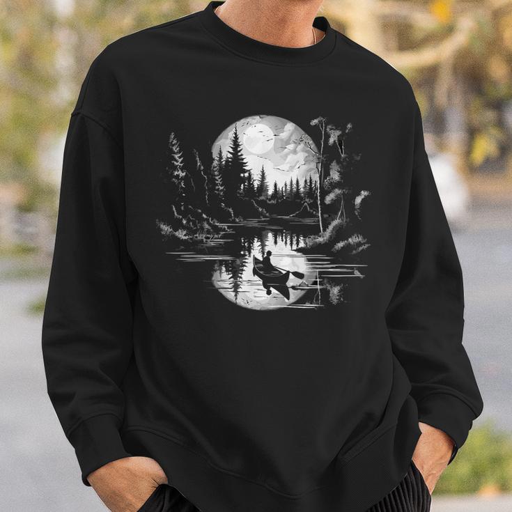 Canoe Canadian Canoeists Nature Canoe Sweatshirt Gifts for Him Canoe Canadian Canoeists Nature Canoe Sweatshirt Gifts for Him