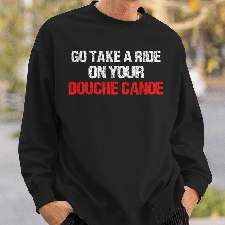 Douche Canoe Vulgar Profanity T-Shirt Sweatshirt Gifts for Him Douche Canoe Vulgar Profanity T-Shirt Sweatshirt Gifts for Him