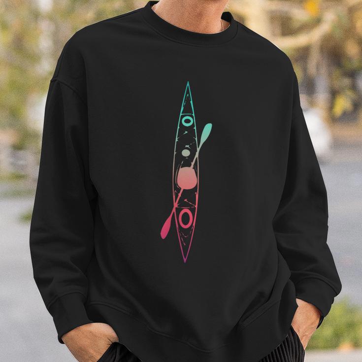 Kayak Lover Kayaking Canoe Paddling Water Sport Cute Kayaker Sweatshirt Gifts for Him