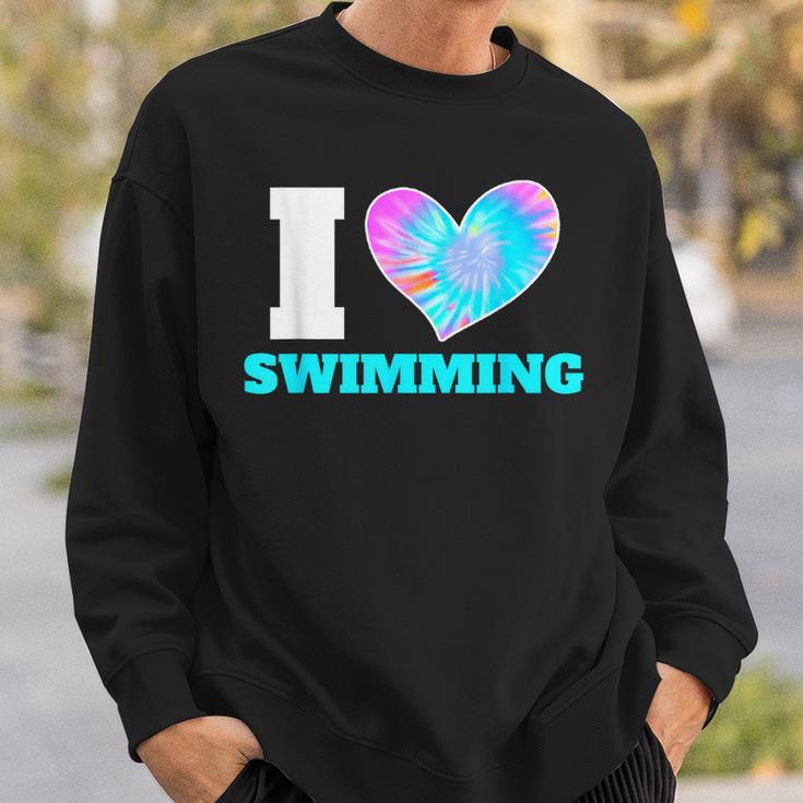 I Love Swimming Swimmer Swim Sweatshirt Gifts for Him I Love Swimming Swimmer Swim Sweatshirt Gifts for Him