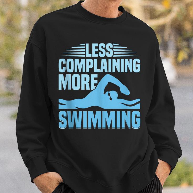 Swim Coach Swim Training Swimming Sport Sweatshirt Gifts for Him Swim Coach Swim Training Swimming Sport Sweatshirt Gifts for Him