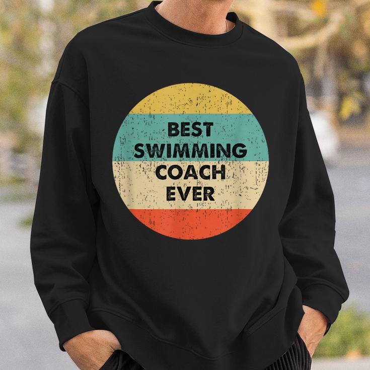 Swimming Coach Sweatshirt Gifts for Him Swimming Coach Sweatshirt Gifts for Him