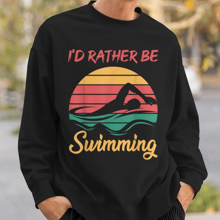 Water Rat Water Sports Hobby Swimming Club Swimming Sweatshirt Gifts for Him Water Rat Water Sports Hobby Swimming Club Swimming Sweatshirt Gifts for Him