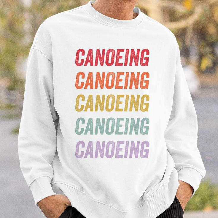 Canoeing Sweatshirt Sweatshirt Gifts for Him