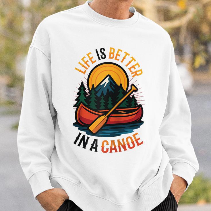 Life Is Better In A Canoe Canoeing Raglan Baseball Tee Sweatshirt Gifts for Him Life Is Better In A Canoe Canoeing Raglan Baseball Tee Sweatshirt Gifts for Him
