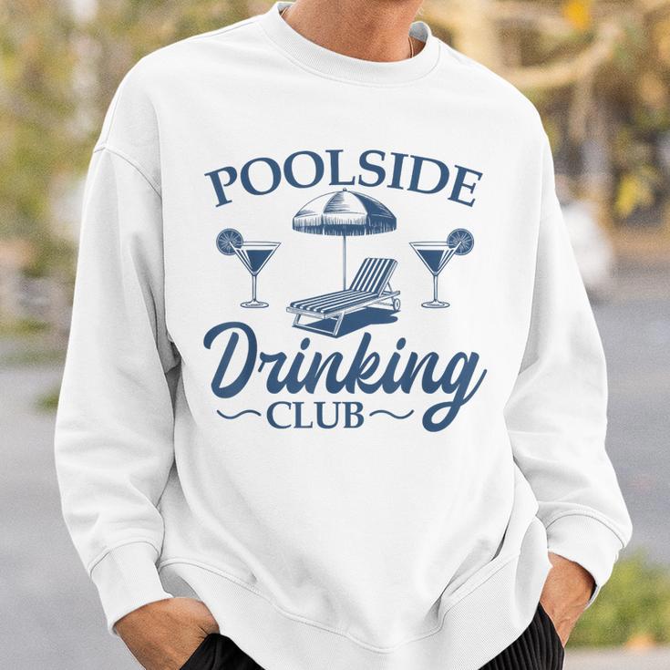 Pool Adult Poolside Drinking Club Summer Swimming Pool Party Sweatshirt Gifts for Him Pool Adult Poolside Drinking Club Summer Swimming Pool Party Sweatshirt Gifts for Him