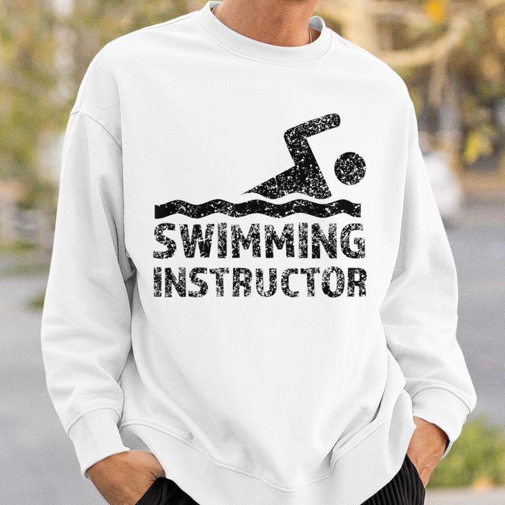 Swimming Instructor Lesson Swim Coach Sweatshirt Gifts for Him Swimming Instructor Lesson Swim Coach Sweatshirt Gifts for Him