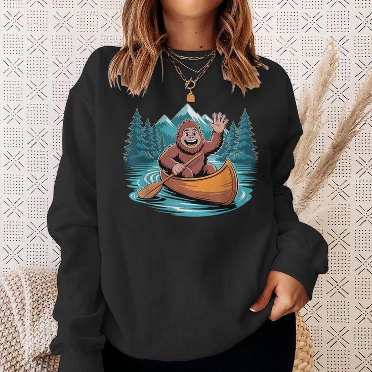 Canoe Art For Men Women Canoeing Canoe Kayak Lover Sweatshirt Gifts for Her