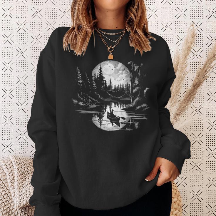 Canoe Canadian Canoeists Nature Canoe Sweatshirt Gifts for Her Canoe Canadian Canoeists Nature Canoe Sweatshirt Gifts for Her